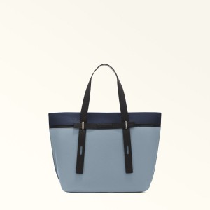 Furla GIOVE Totes Kadın Siyah Platini | 5490-YADHO