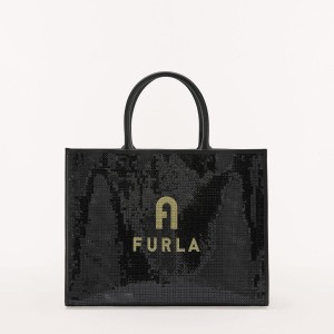 Furla OPPORTUNITY Totes Kadın Siyah | 3605-NLUPV