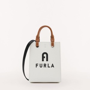 Furla VARSITY STYLE Totes Kadın Siyah | 6749-QDVSF