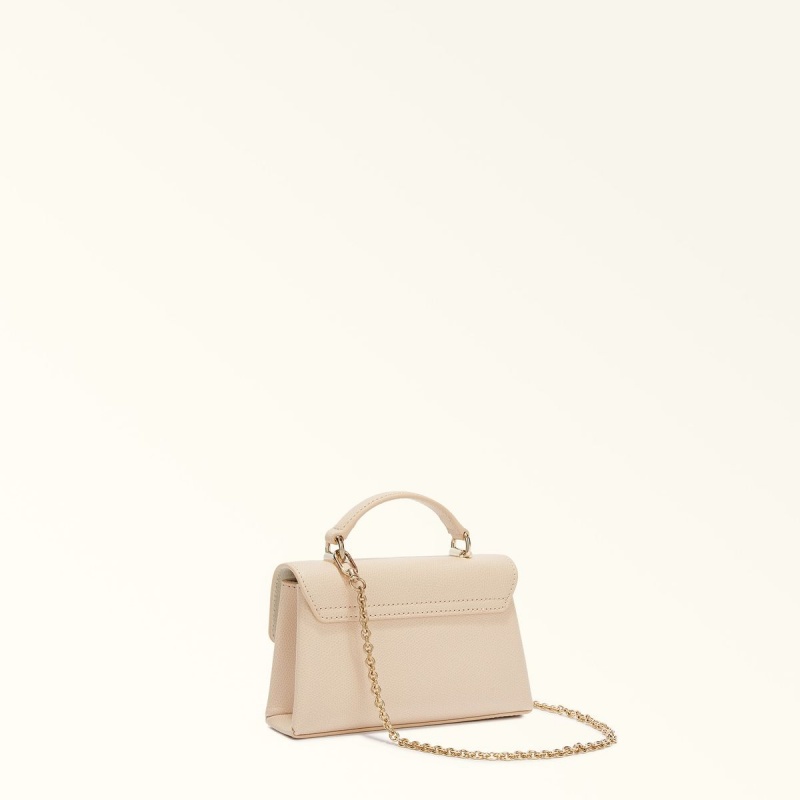 Furla 1927 Mini Çanta Kadın Krema | 5287-ECOKL