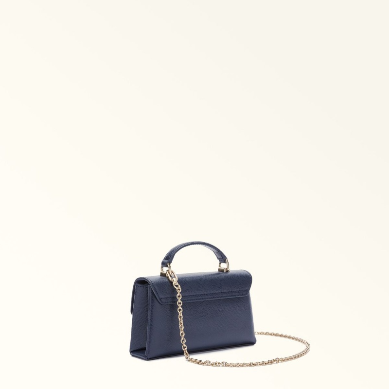 Furla 1927 Mini Çanta Kadın Lacivert | 4638-YKBIL