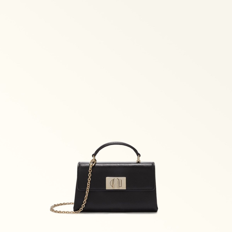 Furla 1927 Mini Çanta Kadın Siyah | 4831-EIXVJ