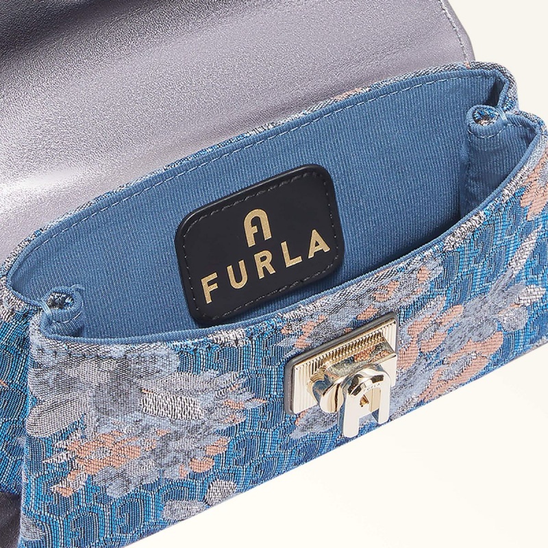 Furla 1927 Mini Çanta Kadın Çiçekli | 3495-OIRHJ