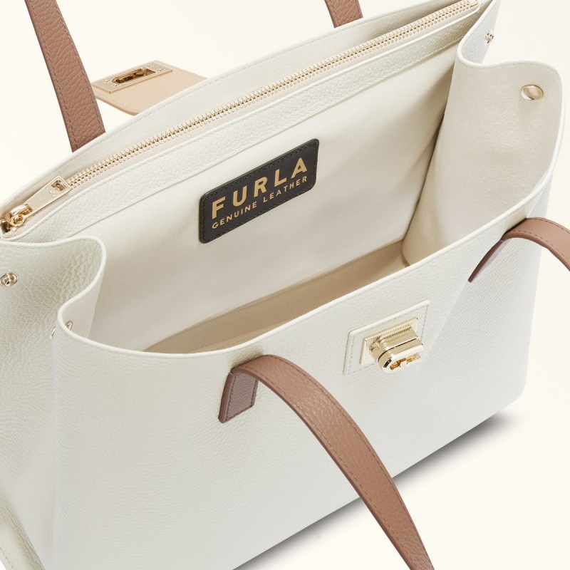 Furla 1927 Totes Kadın Beyaz | 0294-CZPJF