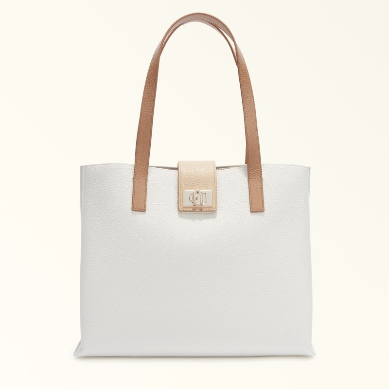 Furla 1927 Totes Kadın Beyaz | 0294-CZPJF