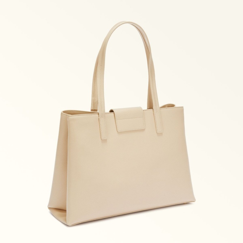 Furla 1927 Totes Kadın Krema | 8372-NMBZX