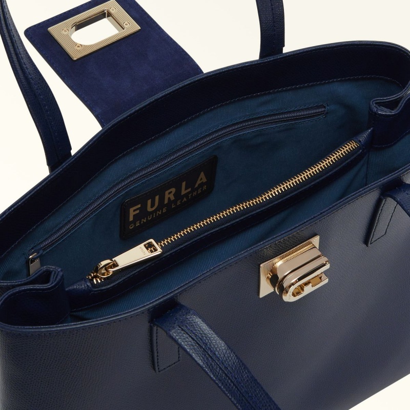 Furla 1927 Totes Kadın Lacivert | 8643-JTADE