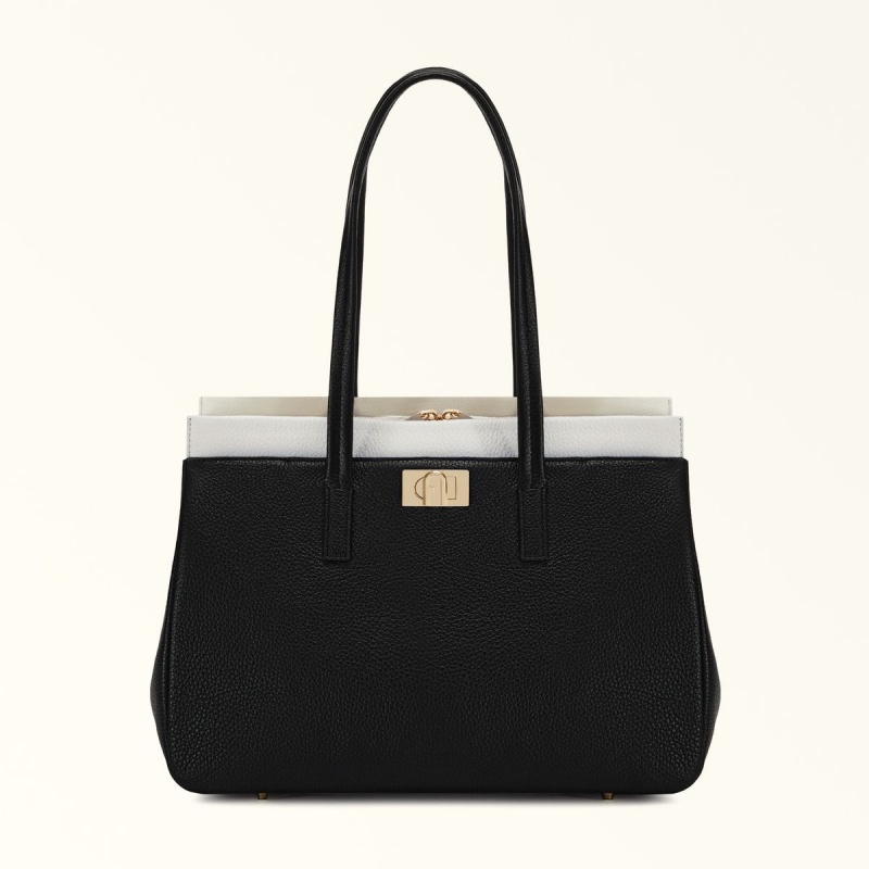 Furla 1927 Totes Kadın Siyah | 1486-LJDFH