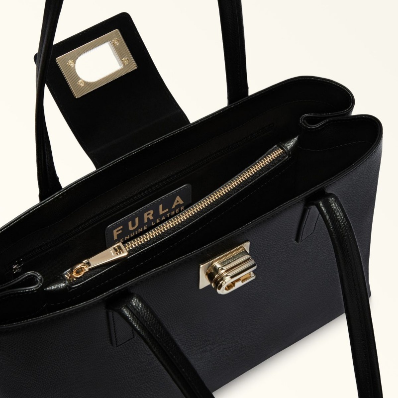 Furla 1927 Totes Kadın Siyah | 8126-LNBRM