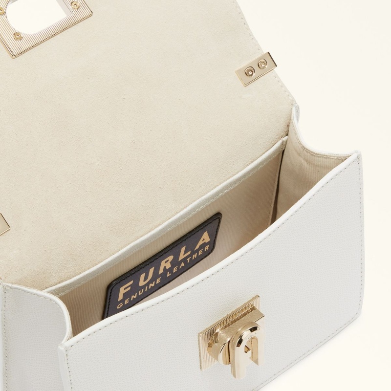 Furla 1927 Çapraz Askılı Çanta Kadın Beyaz | 3504-EYMNV