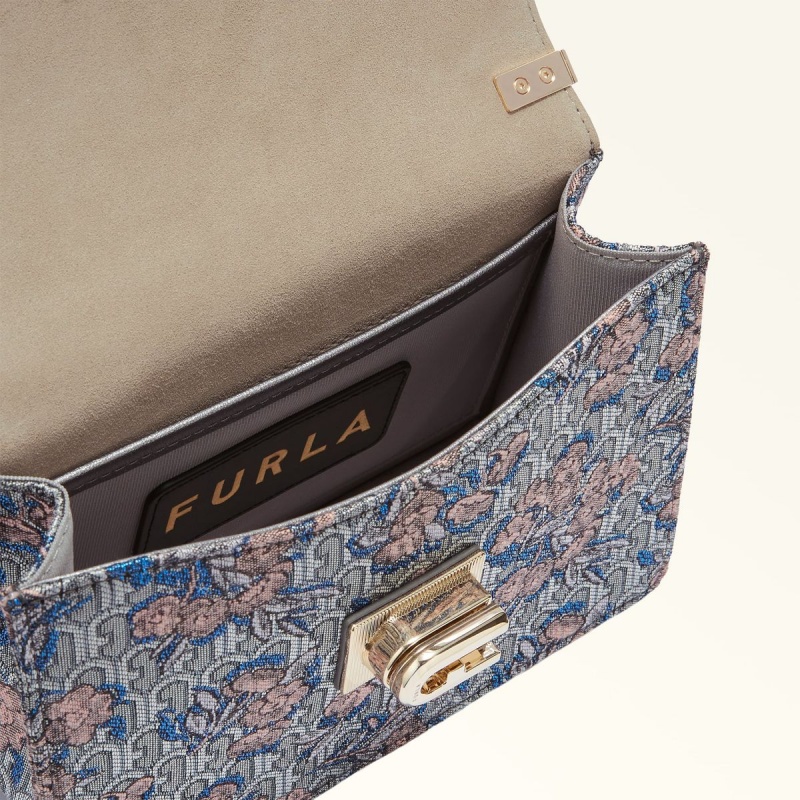 Furla 1927 Çapraz Askılı Çanta Kadın Gümüş | 4721-LPQUV