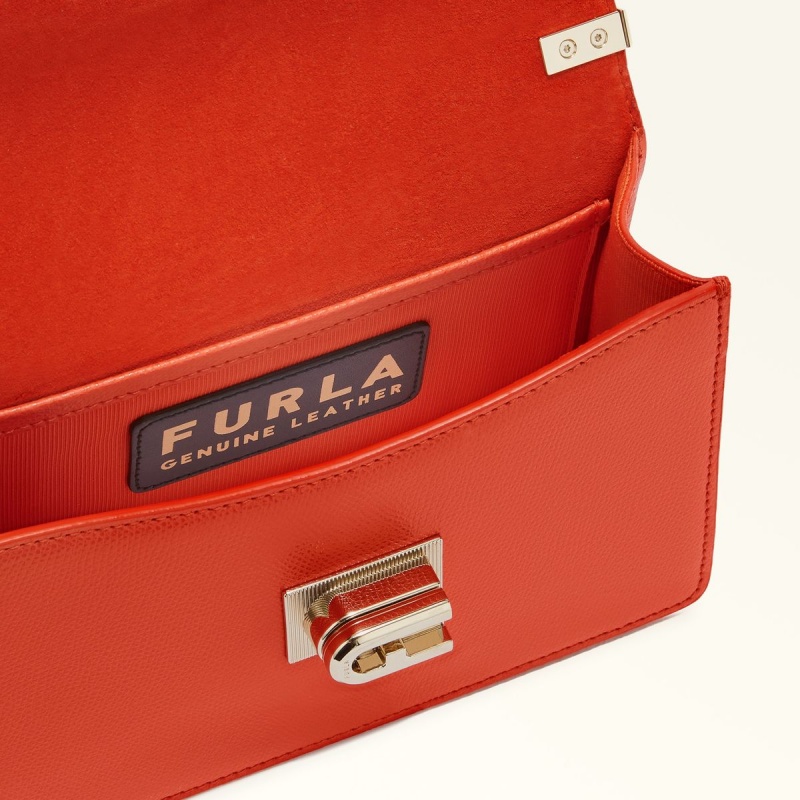 Furla 1927 Çapraz Askılı Çanta Kadın Kırmızı | 4075-FSVMW