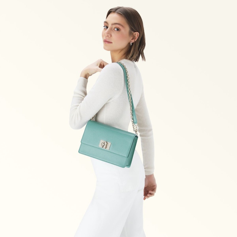 Furla 1927 Çapraz Askılı Çanta Kadın Nane | 8920-WCRAP