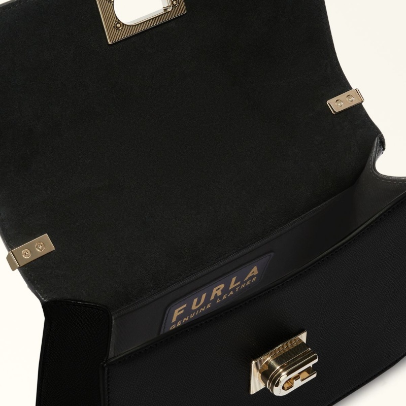 Furla 1927 Çapraz Askılı Çanta Kadın Siyah | 5098-BZKIF