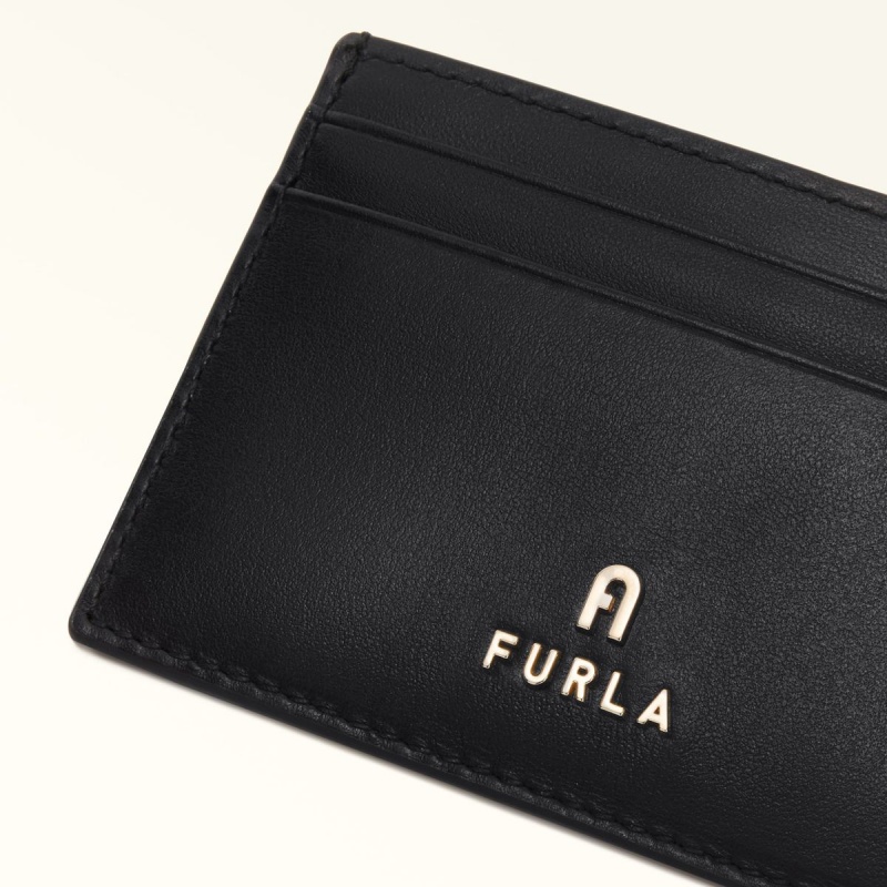 Furla CAMELIA Kartlık Kadın Siyah | 4673-KUNIH