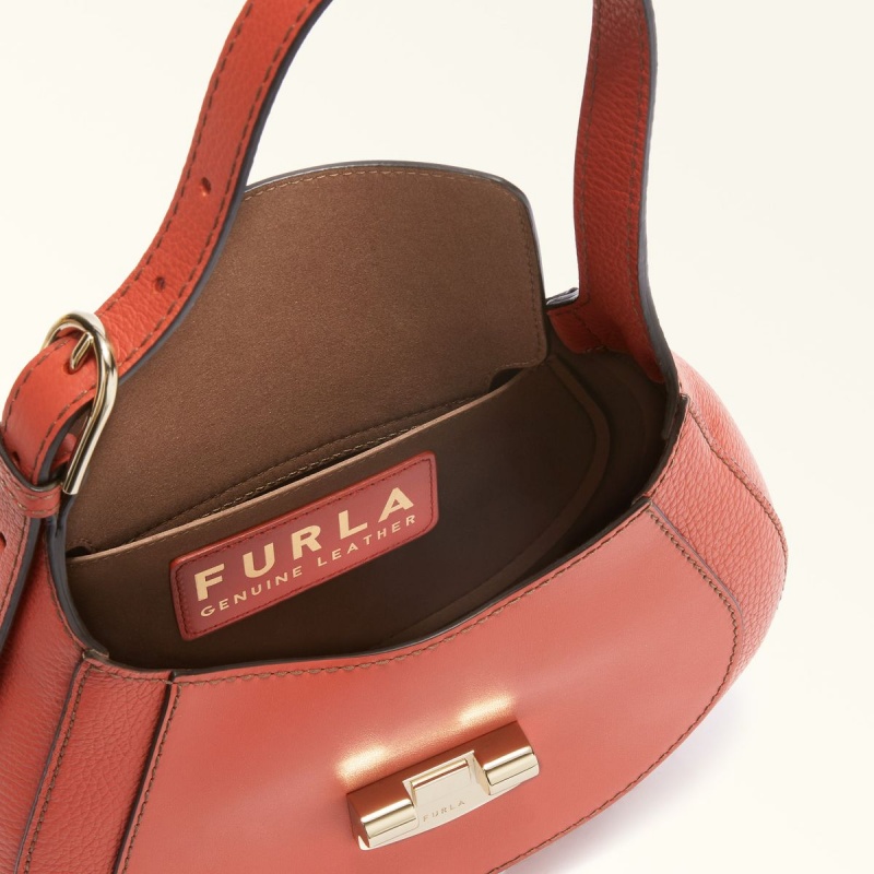 Furla CLUB 2 Omuz Çantası Kadın Pembe | 8351-AJQVL