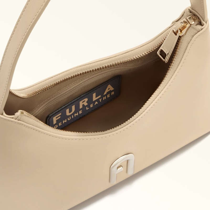 Furla DIAMANTE Omuz Çantası Kadın Bej Rengi | 3657-LCREH