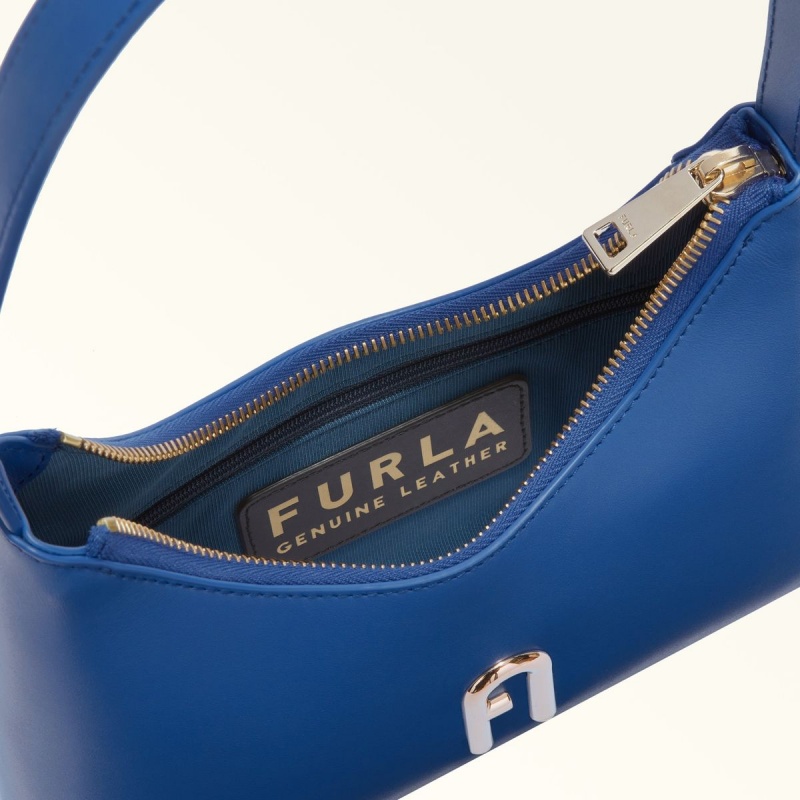 Furla DIAMANTE Omuz Çantası Kadın Lacivert | 2796-PILAC