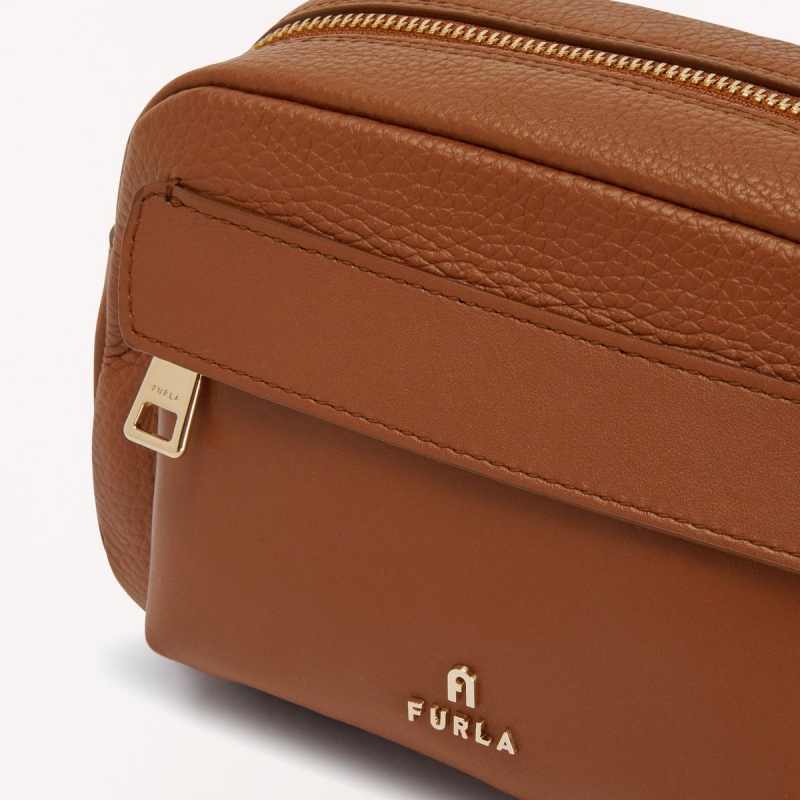 Furla FAVOLA Çapraz Askılı Çanta Kadın Kahverengi | 2814-UFGHX