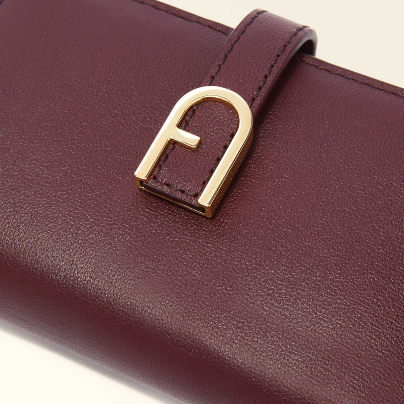 Furla FLOW Küçük Cüzdan Kadın Bordo | 3097-RLOCV