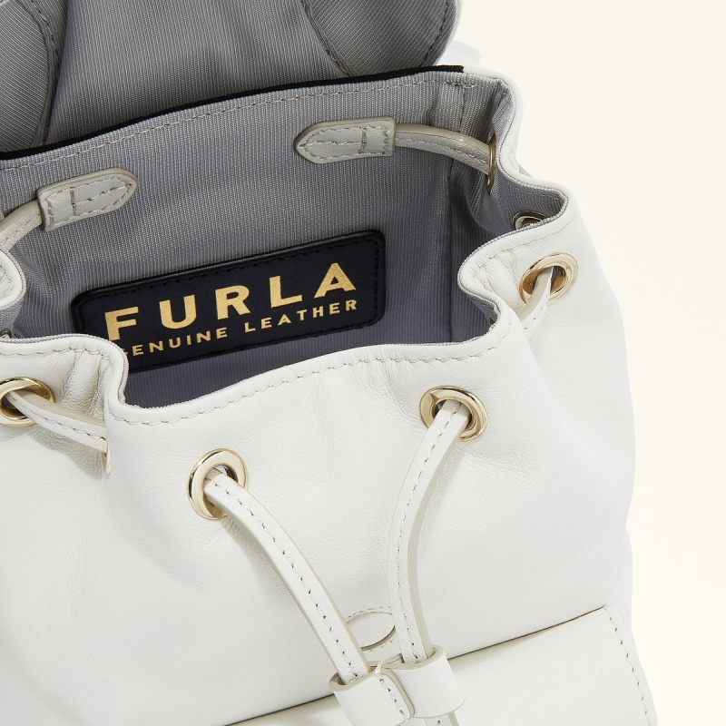 Furla FLOW Sırt Çantası Kadın Beyaz | 4031-STWXJ