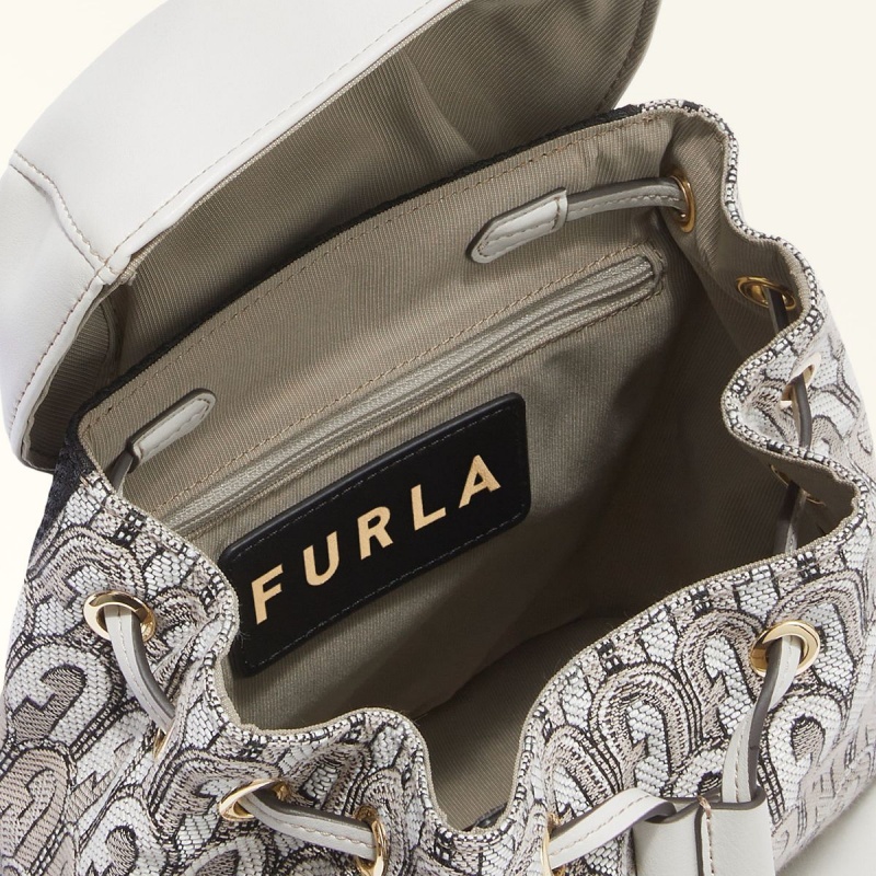 Furla FLOW Sırt Çantası Kadın Gri | 1274-IYNAJ