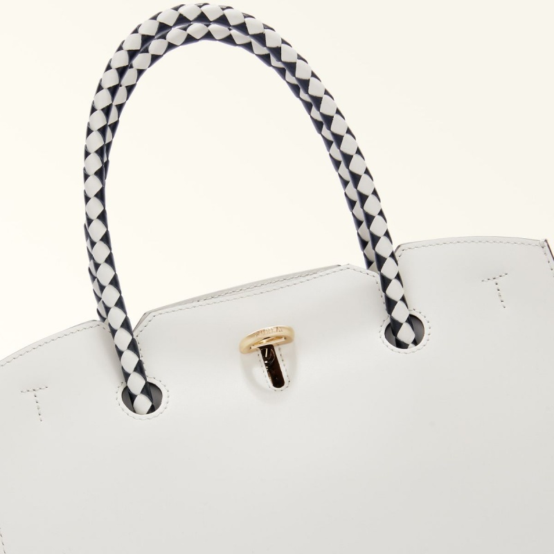 Furla GENESI Totes Kadın Beyaz | 4519-XAIHJ