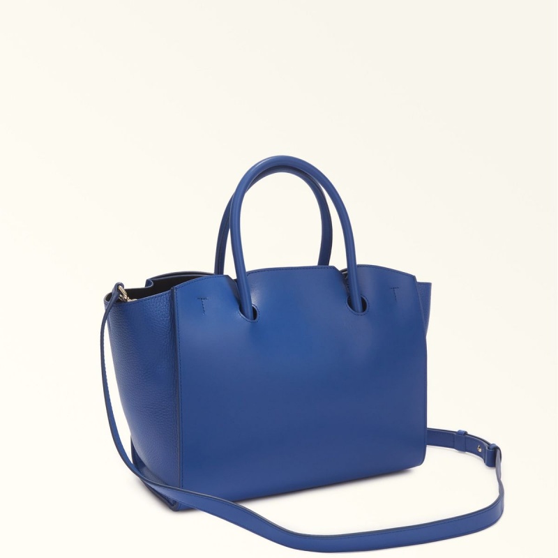 Furla GENESI Totes Kadın Lacivert | 3946-OGAXH