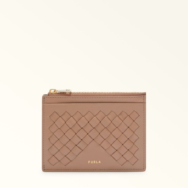 Furla GERLA Kartlık Kadın Kahve | 3691-BDRQL