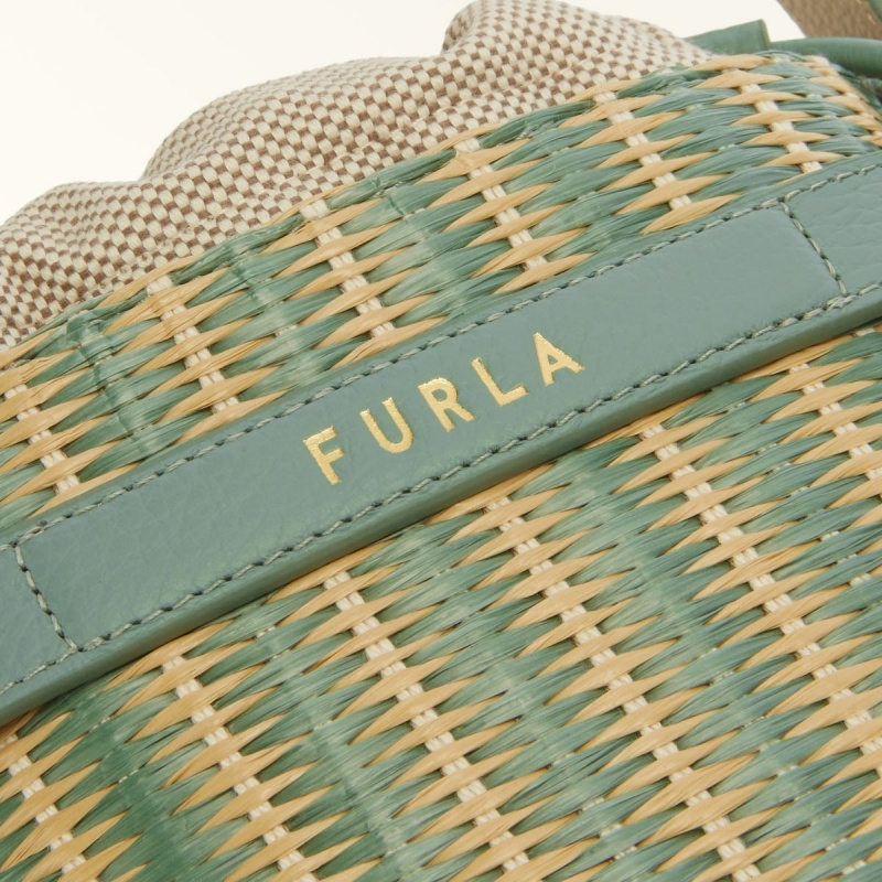 Furla GIOVE Kova Çanta Kadın Yeşil | 3560-ZIFPG