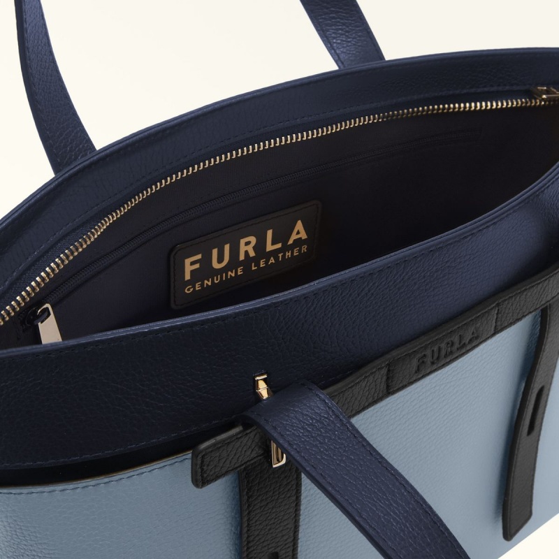 Furla GIOVE Totes Kadın Siyah Platini | 5490-YADHO