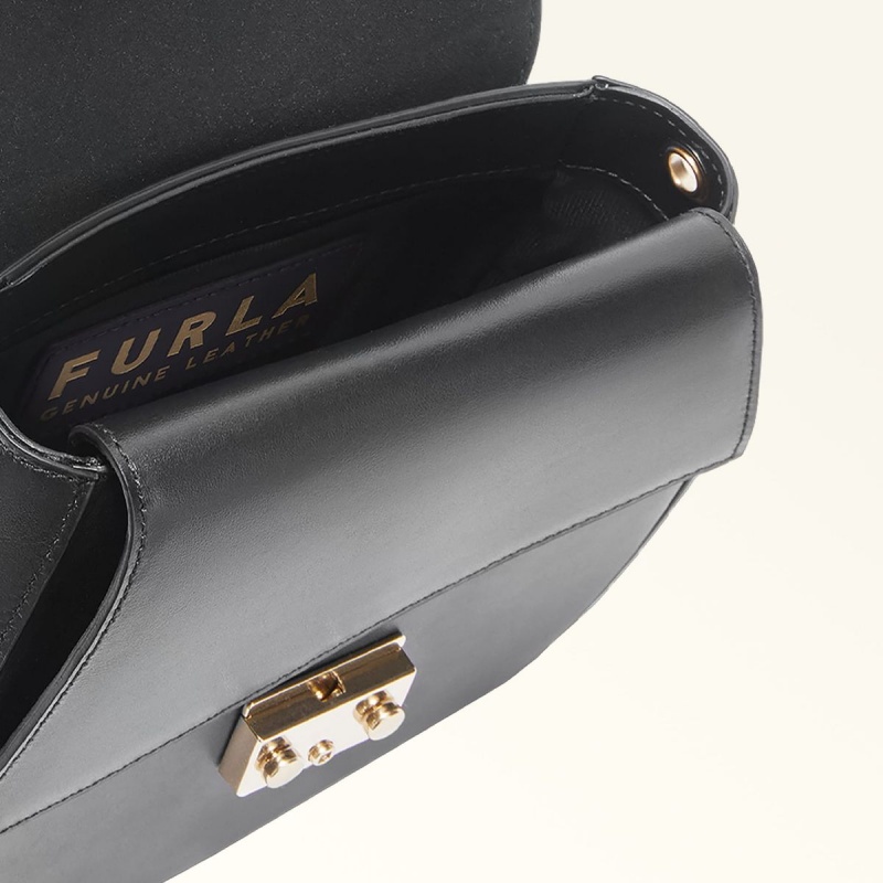 Furla METROPOLIS PRISMA Çapraz Askılı Çanta Kadın Siyah | 7502-JSIEB