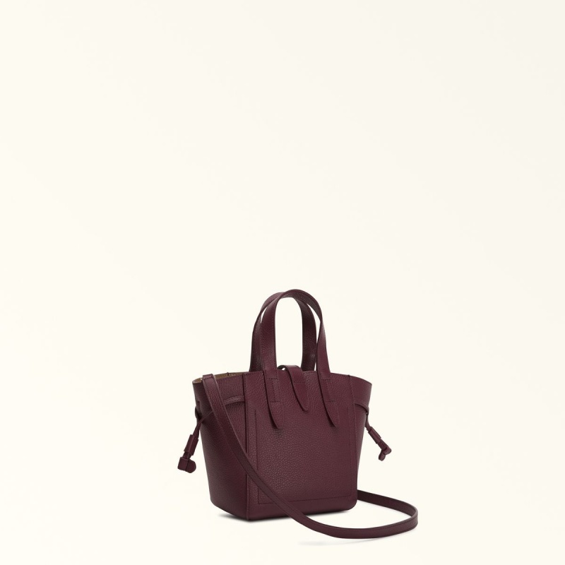 Furla NET Totes Kadın Bordo | 3492-JFPYX