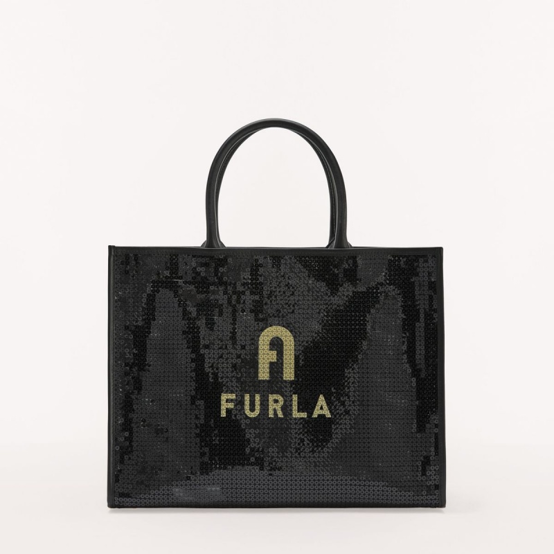 Furla OPPORTUNITY Totes Kadın Siyah | 3605-NLUPV