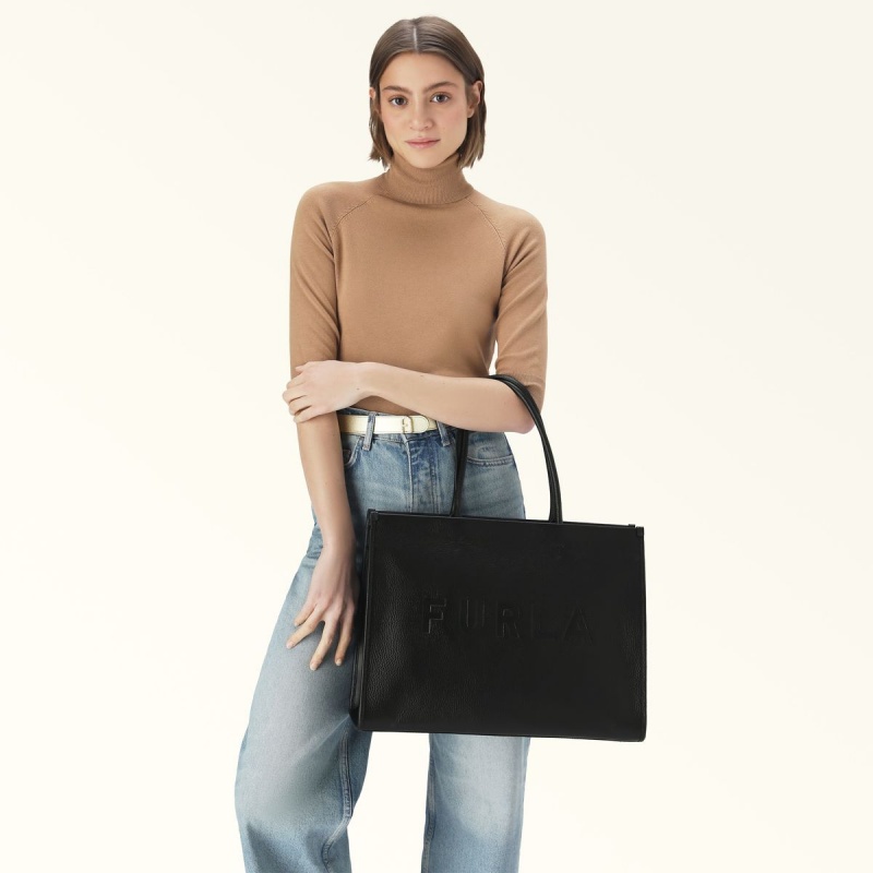 Furla OPPORTUNITY Totes Kadın Siyah | 3726-PMUSR