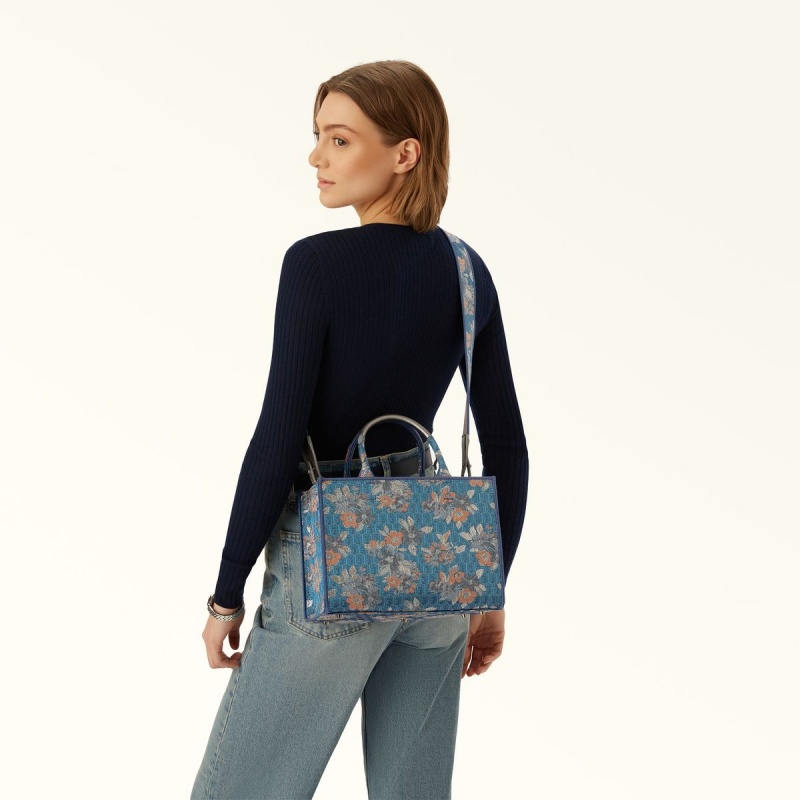 Furla OPPORTUNITY Totes Kadın Çiçekli | 1594-ZJXYE