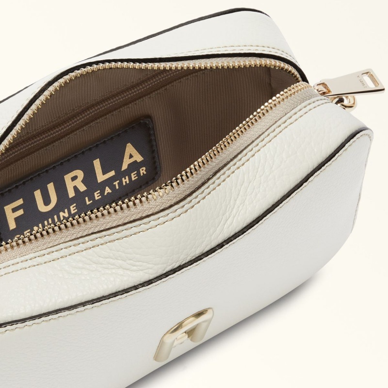 Furla PRIMULA Çapraz Askılı Çanta Kadın Beyaz | 2135-NQLMF