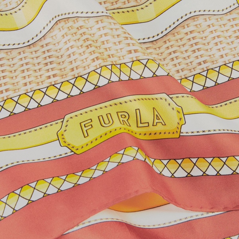 Furla TORTONA Bandeau Sütyen Kadın Kırmızı Sarı | 3864-BJNPH