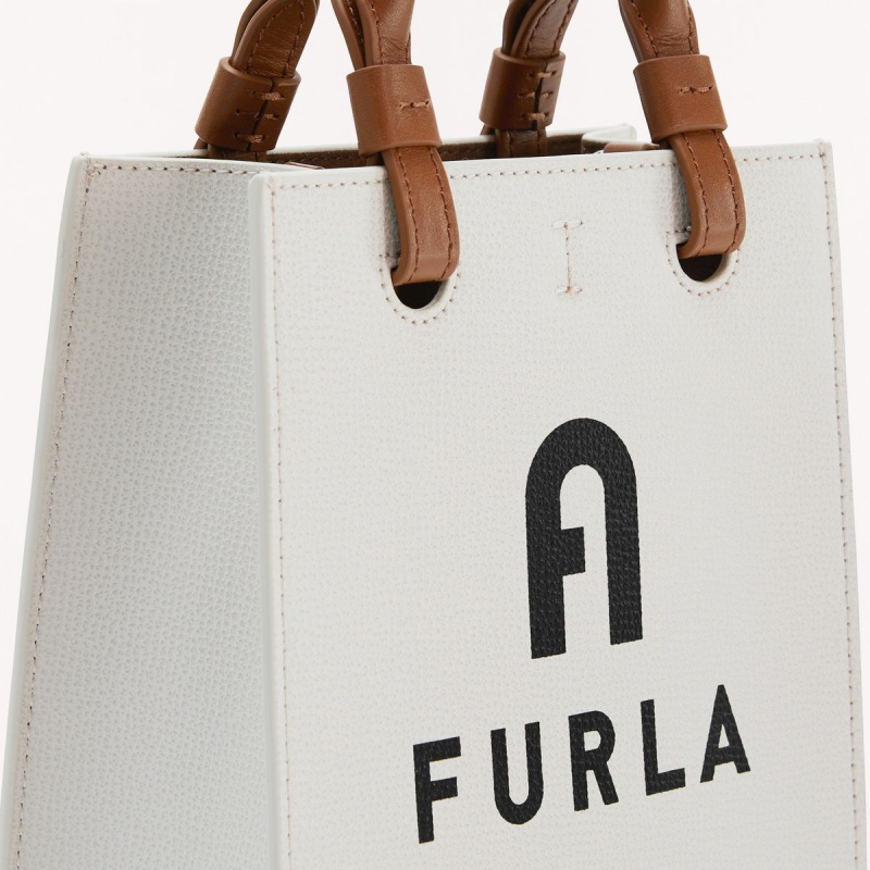 Furla VARSITY STYLE Totes Kadın Siyah | 6749-QDVSF