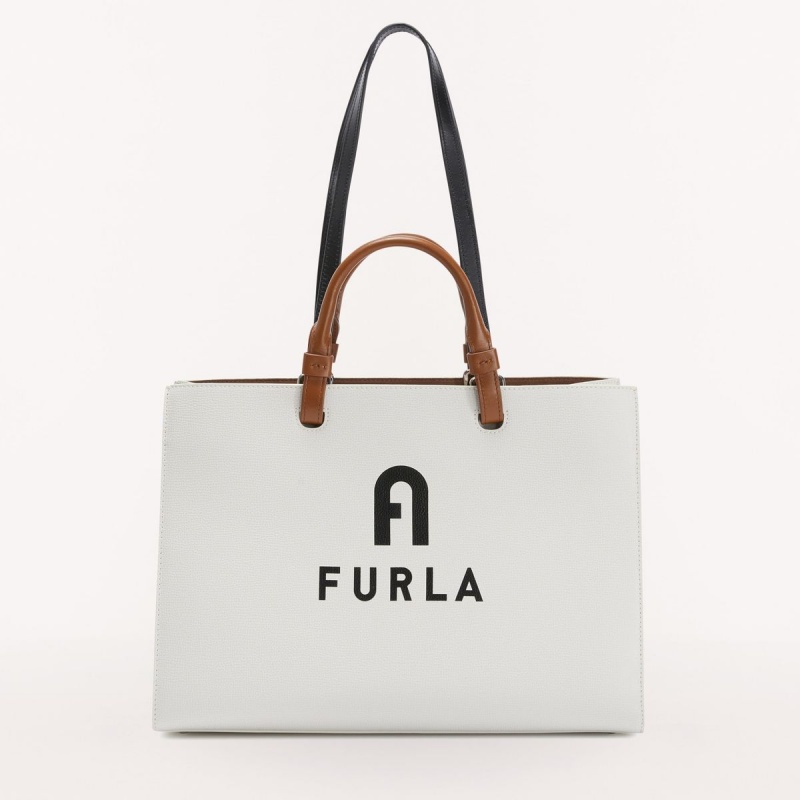 Furla VARSITY STYLE Totes Kadın Siyah | 6917-ADUWF